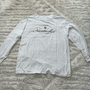 Abercrombie Nantucket Print Long Sleeve Shirt